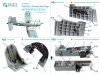 Quinta Studio QD48126 F4U-1 Corsair (Birdcage) 3D-Printed & coloured Interior on decal paper (Hobby Boss) 1/48